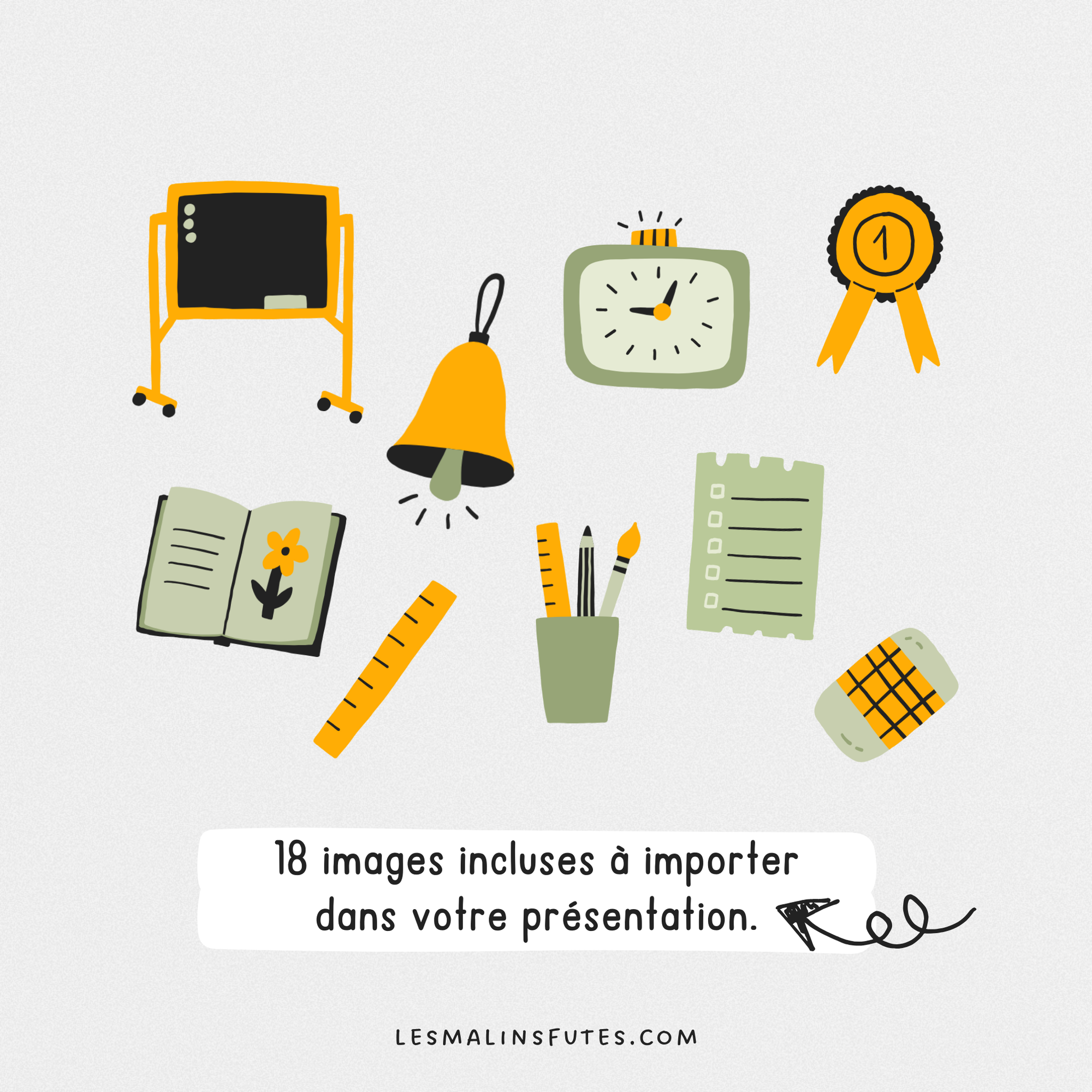 Rencontre de parents - présentation PowerPoint. Les Malins Futés