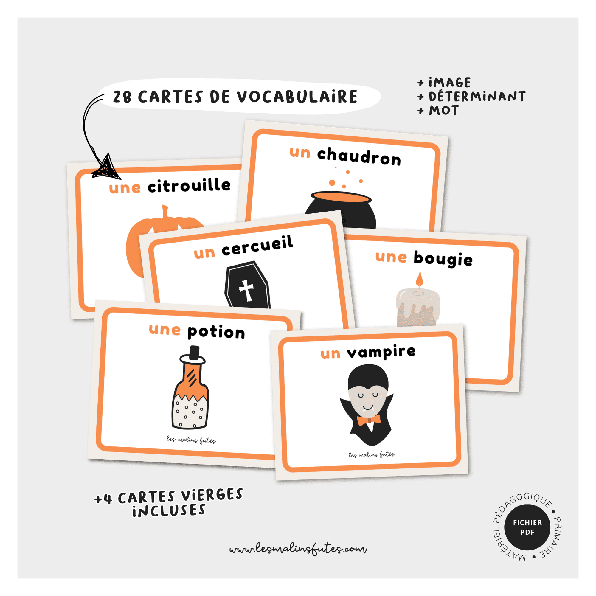 Vocabulaire d'Halloween