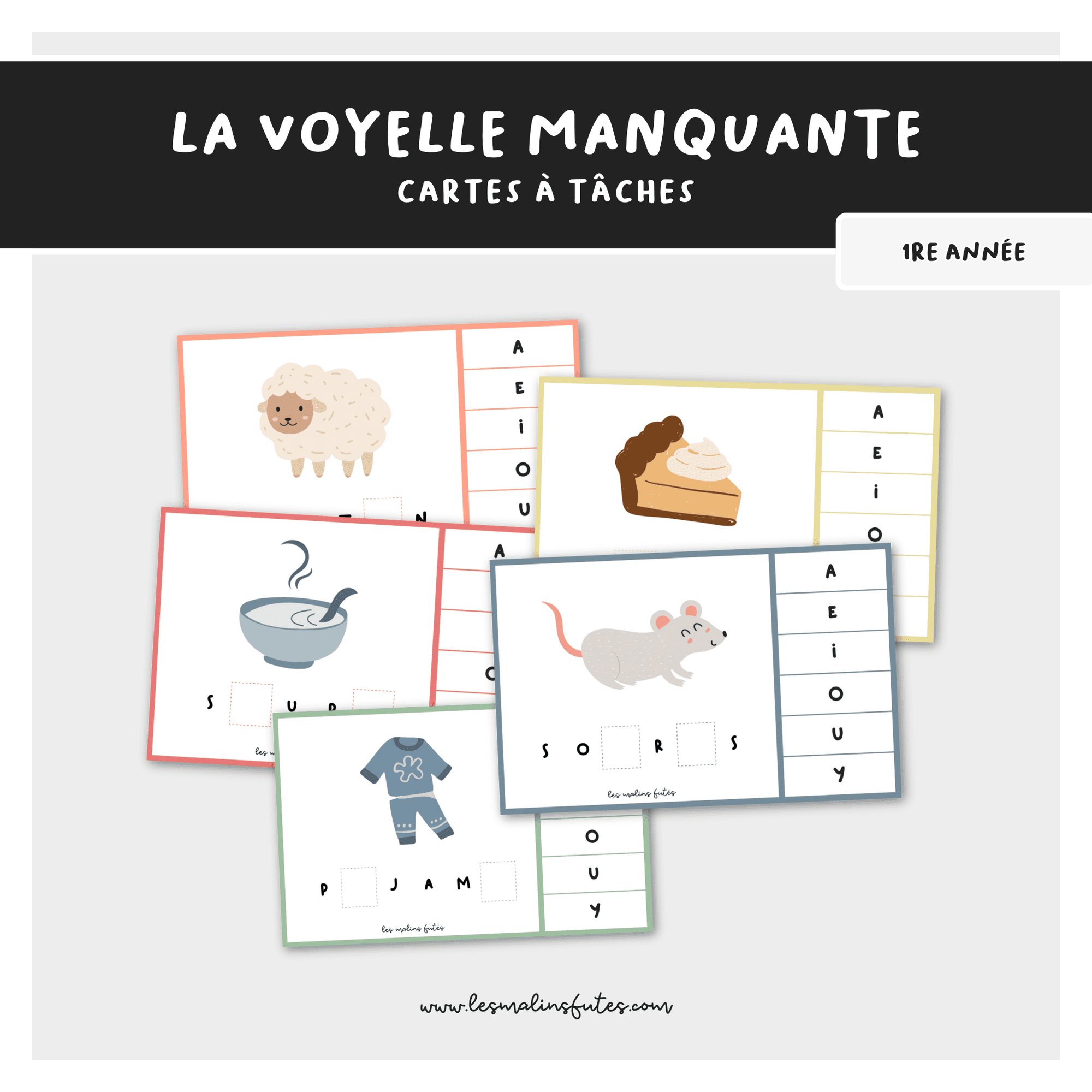 Les voyelles manquantes - Les Malins Futés