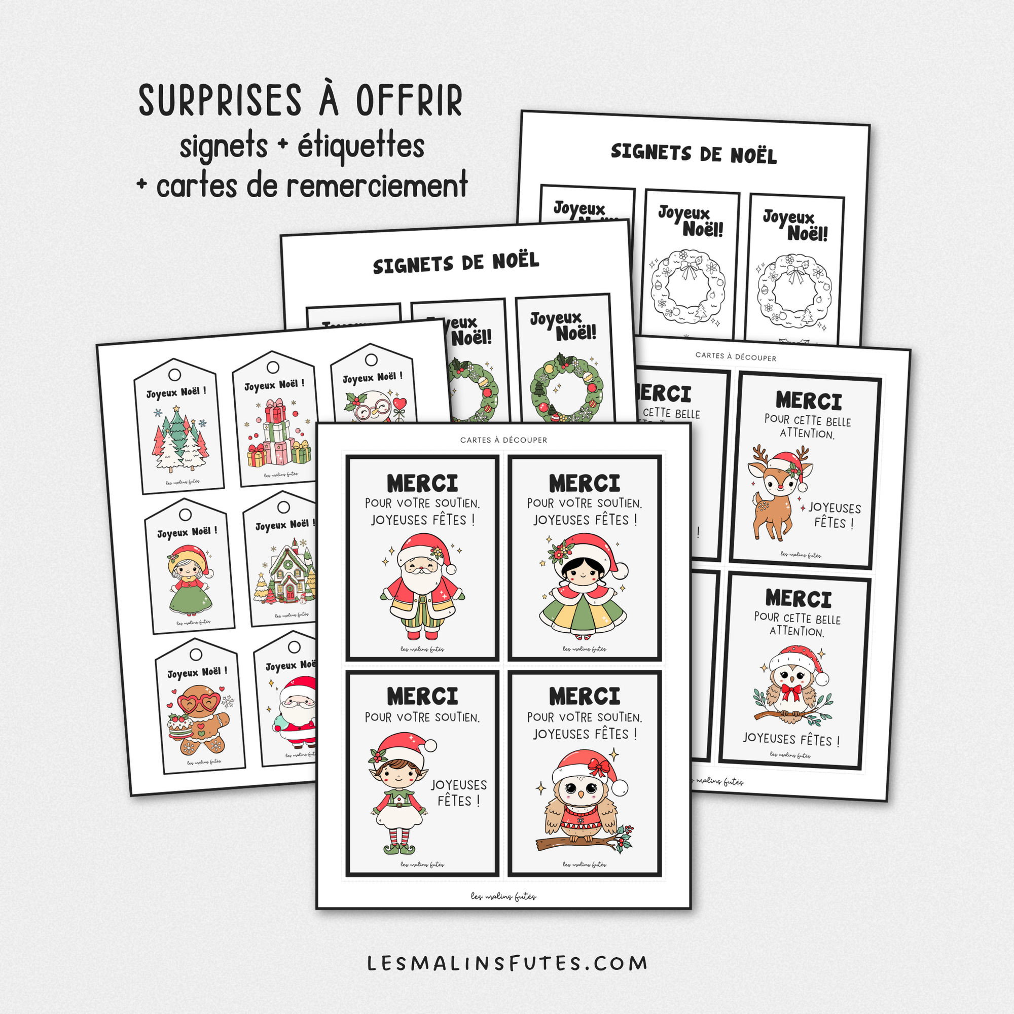 Ensemble magique de Noël - pour tous les cycles. Les Malins Futés